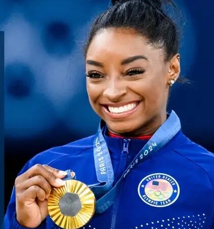 FLIPPING THE NARRATIVE: Simone Biles is trying to soak in the moment after winning her 7th gold medal.