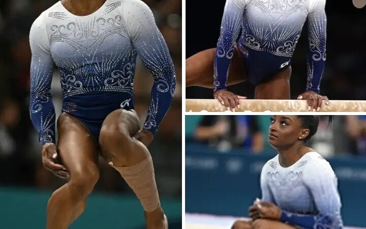 SIMONE BILES FALLS OFF BEAM AND LOSES HER GOLD MEDAL! 🤯 Photos in comments