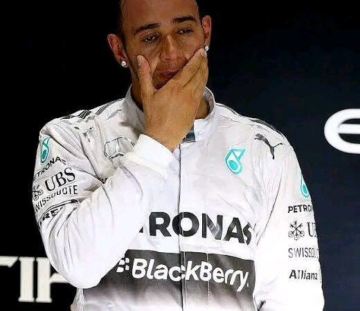 BREAKING ADVERTISING: A tearful Lewis Hamilton makes a special announcement