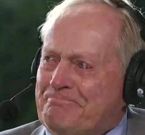 Heartbreaking moment Nicklaus made the statement during CBS’s broadcast of the final round on Sunday