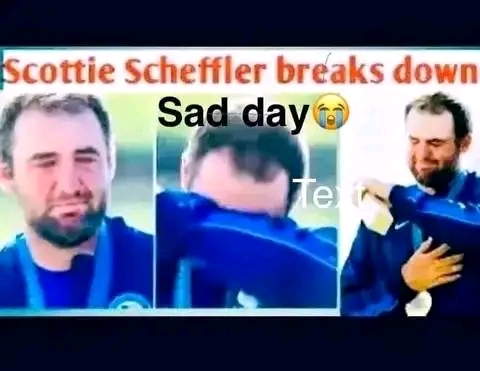 Scottie Scheffler broke down in tears as he announced his shocking resignation following Tiger Woods’ controversial comments.