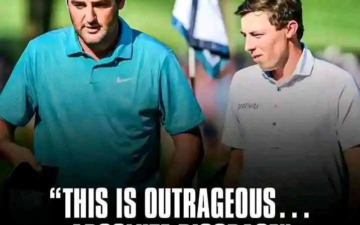 Matt Fitzpatrick and Scottie Scheffler expressed their strong discontent towards a PGA rules official during the BMW Championship, labeling the situation as “outrageous” and “an absolute disgrace.”