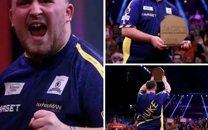 Luke Littler in tears after German Darts Championship final loss and shares sad reason for…… full details below 👇 👇