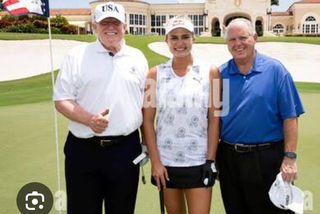 Jack Nicklaus and Lexi Thompson shocked the world with their new team-up 😲 😲…