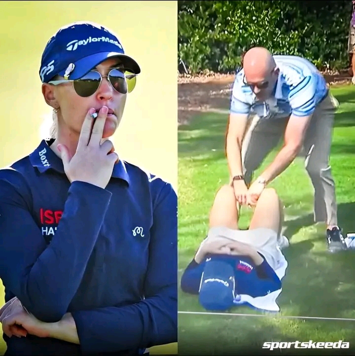 Charley Hull rips a dart, gets physio, all in the middle of the Annika LPGA Tournament and got himself to…. full details below 👇 👇 👇