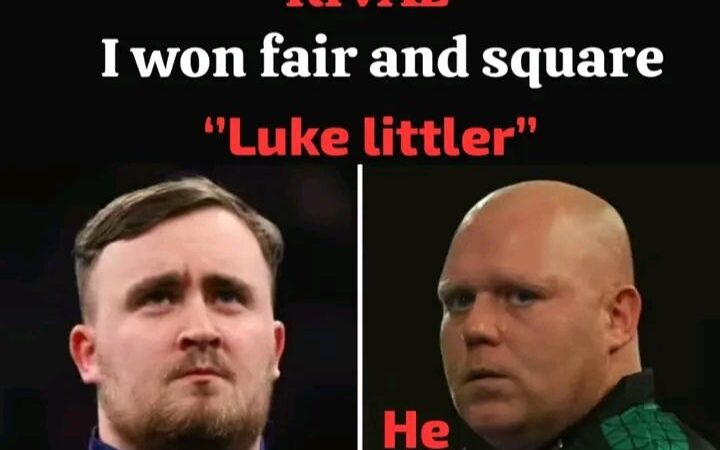 No rival (Luke littler) responded to martin lukeman accusation upon him of cheating GRAND SLAMS OF DART .. full details below