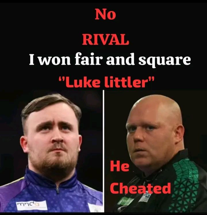 No rival (Luke littler) responded to martin lukeman accusation upon him of cheating GRAND SLAMS OF DART .. full details below