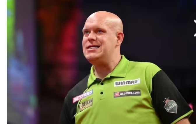 Darts star declares he’s the ‘most gifted player ever’ after shocking Michael van Gerwen