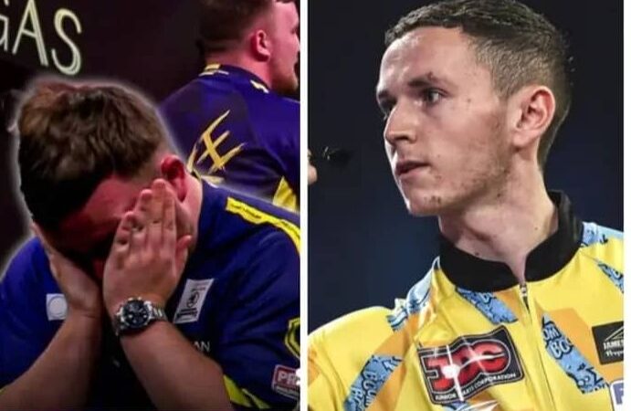 Tension sadness in the dart community as :Leighton Bennett has been officially banned from darts for eight years for charges including match fixing while Littler remains under investigation