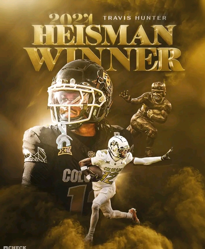 TRAVIS HUNTER WINS THE 2024 HEISMAN TROPHY 🚨