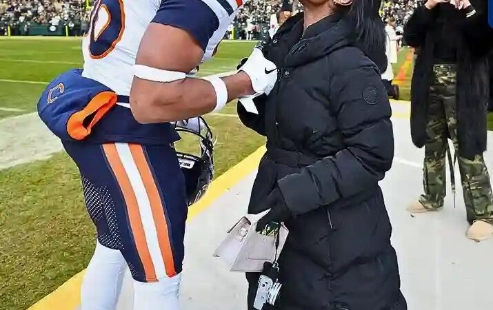 Simone and Jonathan is the ultimate couple goals on and off the field! 🏈❤️ She’s his biggest cheerleader, and their love shines brighter than….