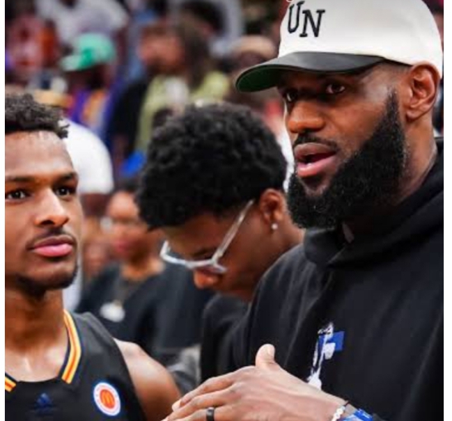 Breaking News : Bronny James Drops a Bomb: Sparks Controversy with Comments on Larry Bird “Larry Bird is a Critics and his Just Jealous of My Dad’s…