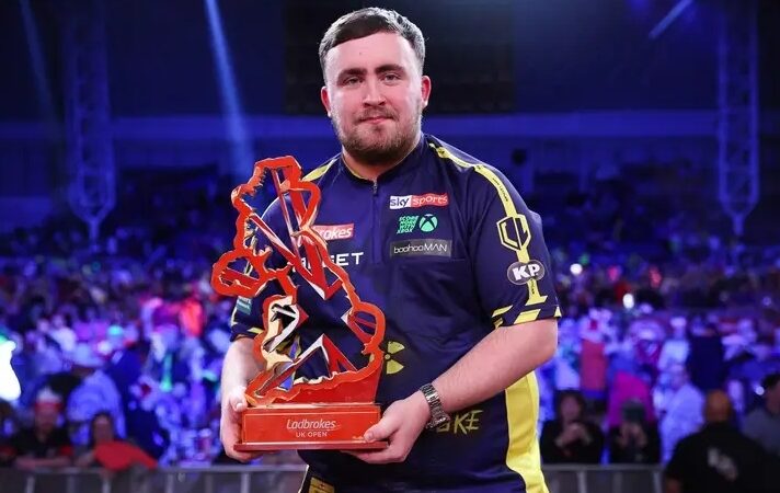 After just 14 months on the PDC tour, Luke Littler has already won.