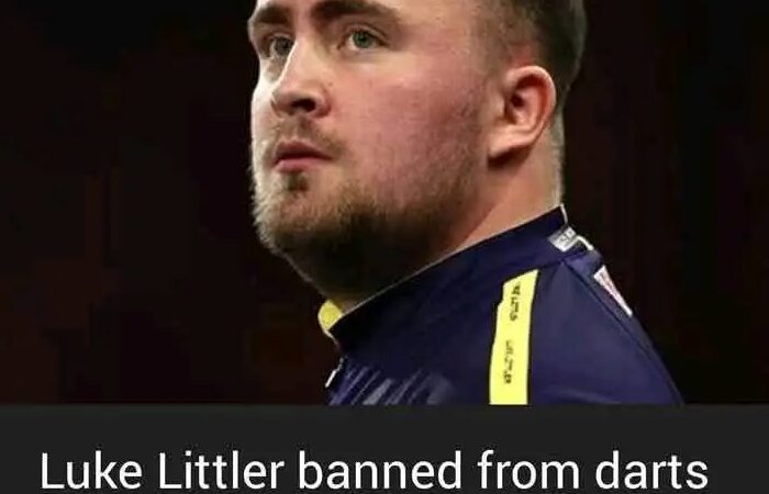 Breaking news: Luke Littler banned from darts events and has been unable to defend titles