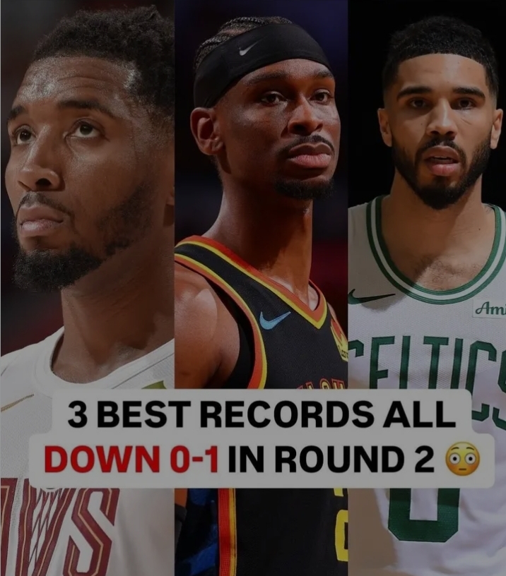 breaking; three best records all down 0-1 in round 2