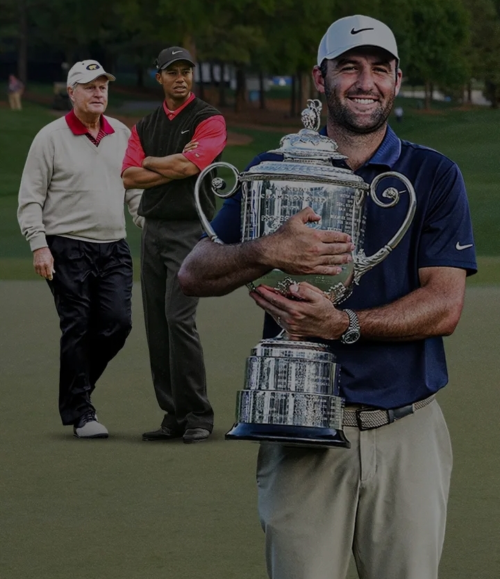 Hot news; Scottie Scheffler joins Tiger Woods and Jack Nicklaus as the