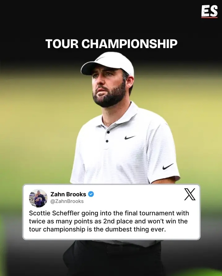 Breaking: Scottie Scheffler’s chances of winning the Tour Championship are now over  due to  